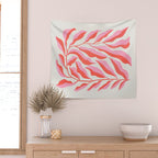 Ferns: Peach Matisse Edition Wall Tapestry Gallery Image 2