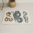 Albertus Seba Coiled Big Blue  Rug Gallery Image 1