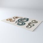 Albertus Seba Coiled Big Blue  Rug Gallery Image 3