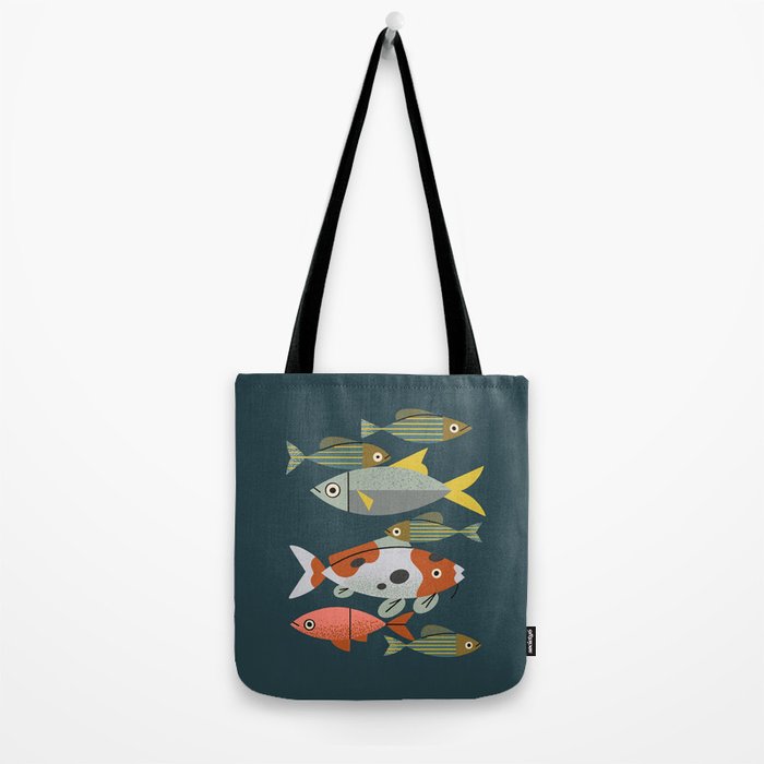 Pond Fishes Tote Bag Gallery Image 2
