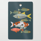 Pond Fishes Cutting Board Gallery Image 1