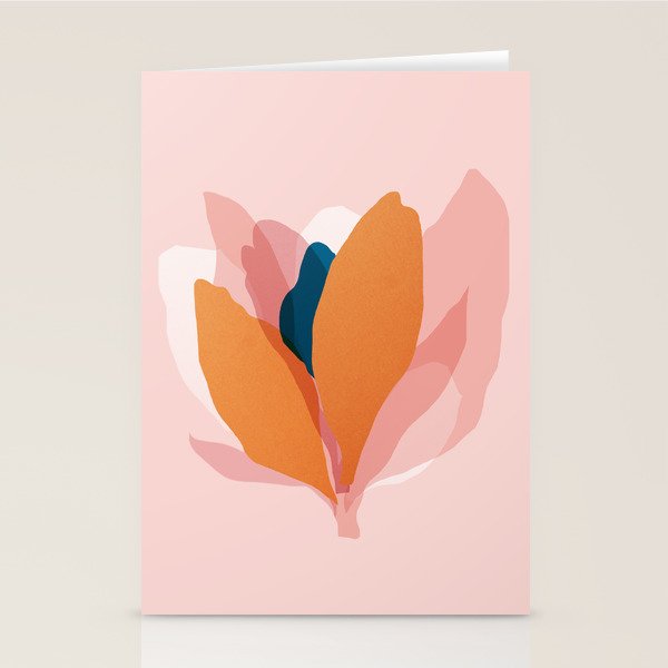 Abstraction_Floral_Blossom Stationery Card Gallery Image 2