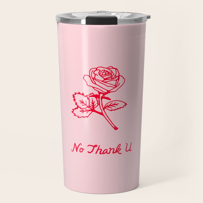 no thank u Travel Mug Gallery Image 1