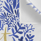 That's Life â Gold & Blue Wall Tapestry Gallery Image 3