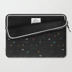 Cactus Silk In Black Laptop Sleeve Gallery Image 2