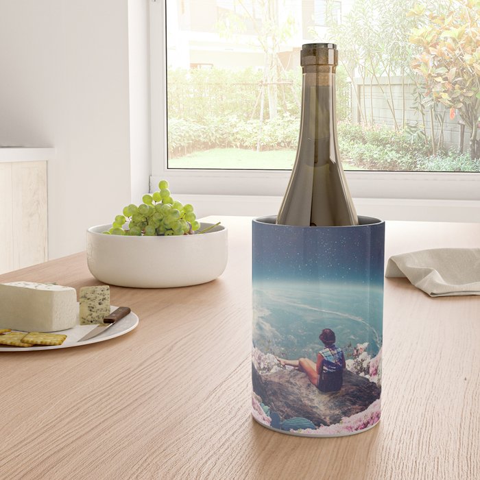 My World Blossomed when I Loved You Wine Chiller Gallery Image 4