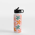 Tiny Flower Pattern #3 Water Bottle Gallery Image 1