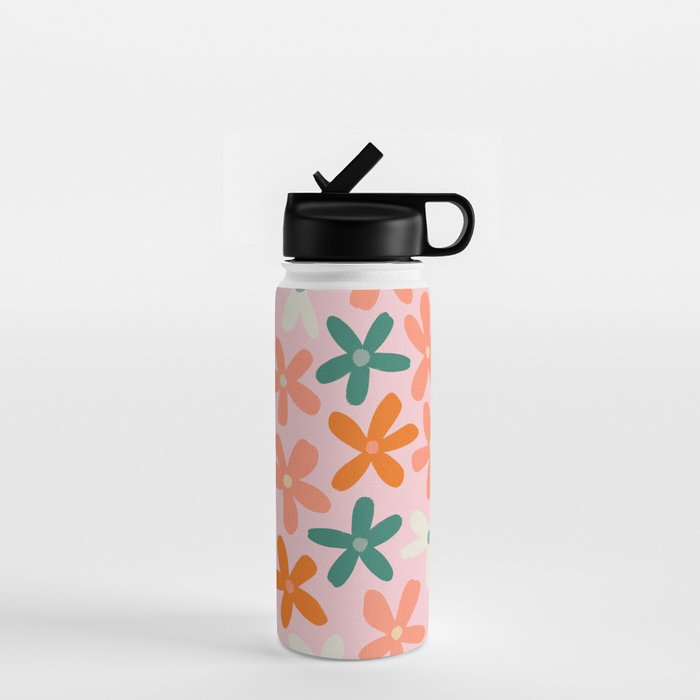 Tiny Flower Pattern #3 Water Bottle Gallery Image 1