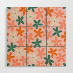 Tiny Flower Pattern #3 Wood Wall Art Gallery Image 1