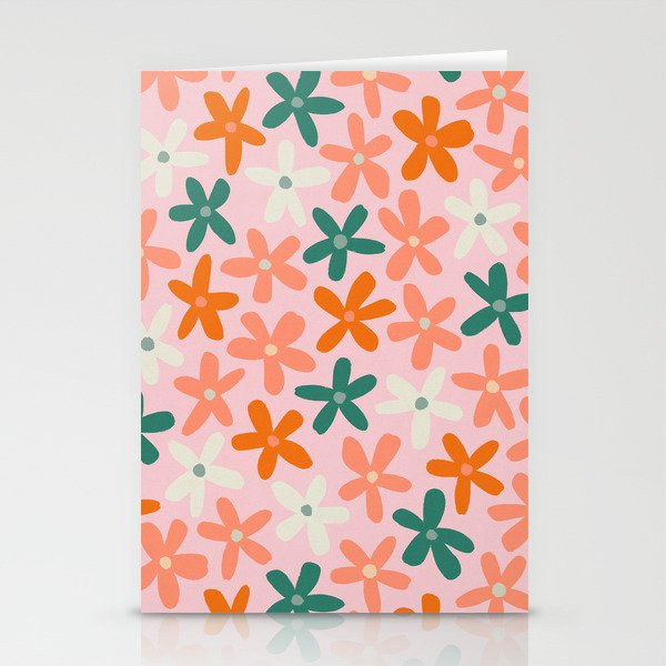 Tiny Flower Pattern #3 Stationery Card Gallery Image 2