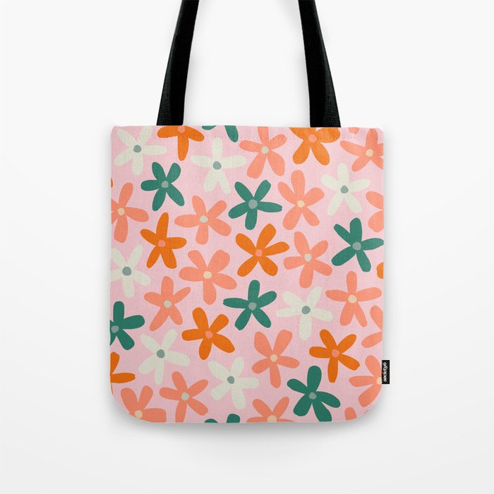 Tiny Flower Pattern #3 Tote Bag Gallery Image 1