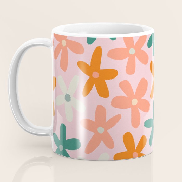 Tiny Flower Pattern #3 Coffee Mug Gallery Image 3