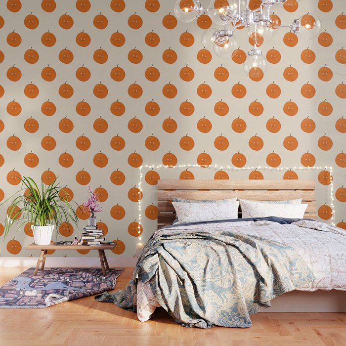 Kawaii Orange Wallpaper Gallery Image 1