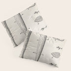 Baseball Bat Patent - Baseball Art - Antique Pillow Sham Gallery Image 3