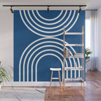 Balance - blue Wall Mural Gallery Image 1