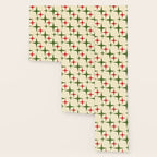 Atomic Christmas Mid Century Modern Stars Retro Xmas Red Green and Cream Pattern Wallpaper Gallery Image 3
