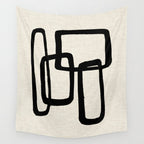 Mod Ink Wall Tapestry Gallery Image 4