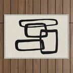 Mod Ink Outdoor Rug Gallery Image 1