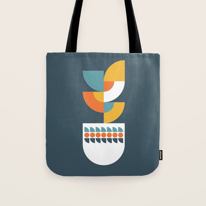 Geometric Plant 02 Tote Bag Gallery Image 1