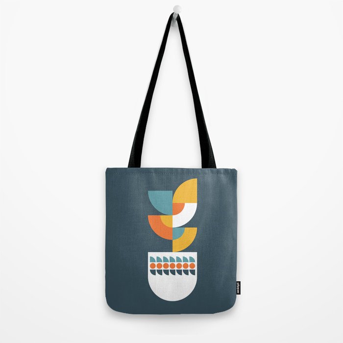 Geometric Plant 02 Tote Bag Gallery Image 2
