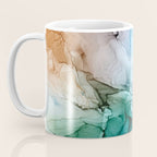 Salty Shores Abstract Painting Coffee Mug Gallery Image 3