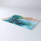 Salty Shores Abstract Painting Rug Gallery Image 3