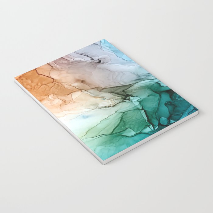 Salty Shores Abstract Painting Notebook Gallery Image 3