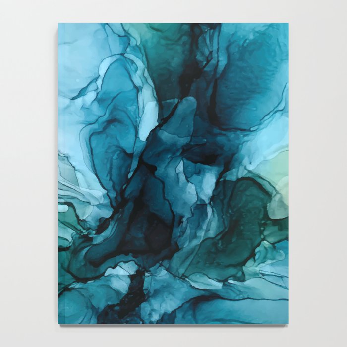 Salty Shores Abstract Painting Notebook Gallery Image 4