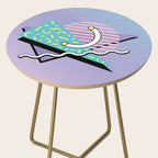 Memphis pattern 76 - 80s / 90s Retro Side Table Gallery Image 2