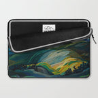 Canadian Landscape Franklin Carmichael Art Nouveau Post-Impressionism Laptop Sleeve Gallery Image 2