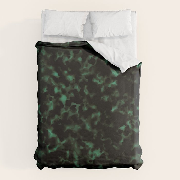 Emerald Green Tortoise Duvet Cover Gallery Image 6