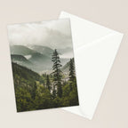 Mountain Valley of Forever Stationery Card Gallery Image 2