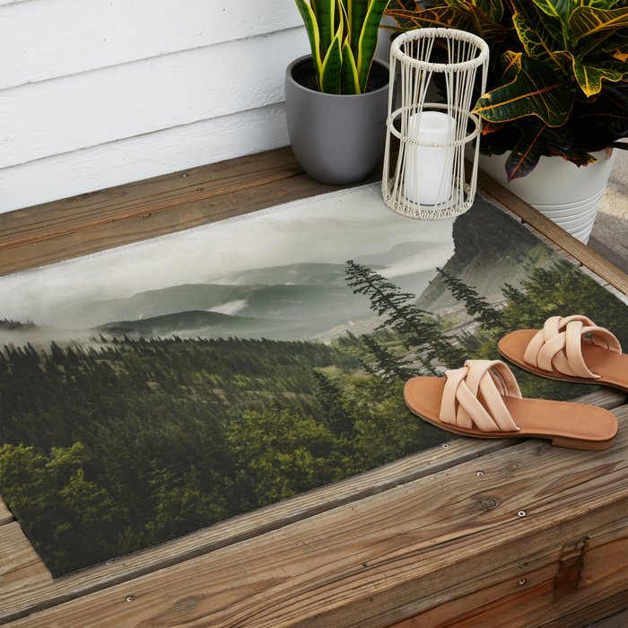 Mountain Valley of Forever Outdoor Rug Gallery Image 2