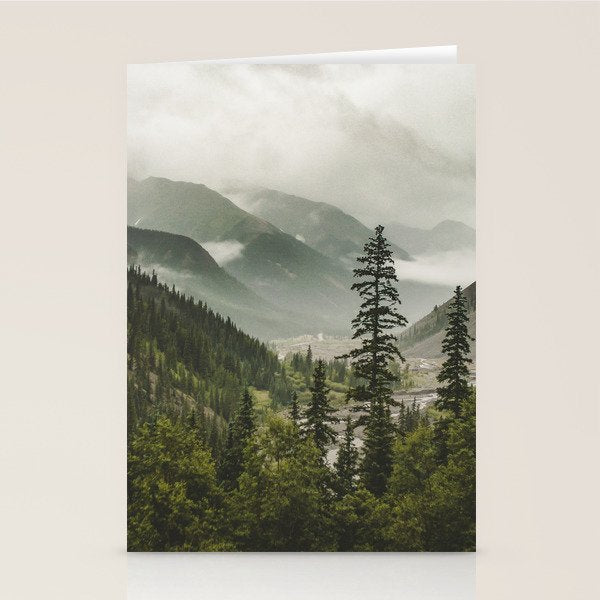 Mountain Valley of Forever Stationery Card Gallery Image 2