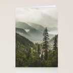 Mountain Valley of Forever Stationery Card Gallery Image 2