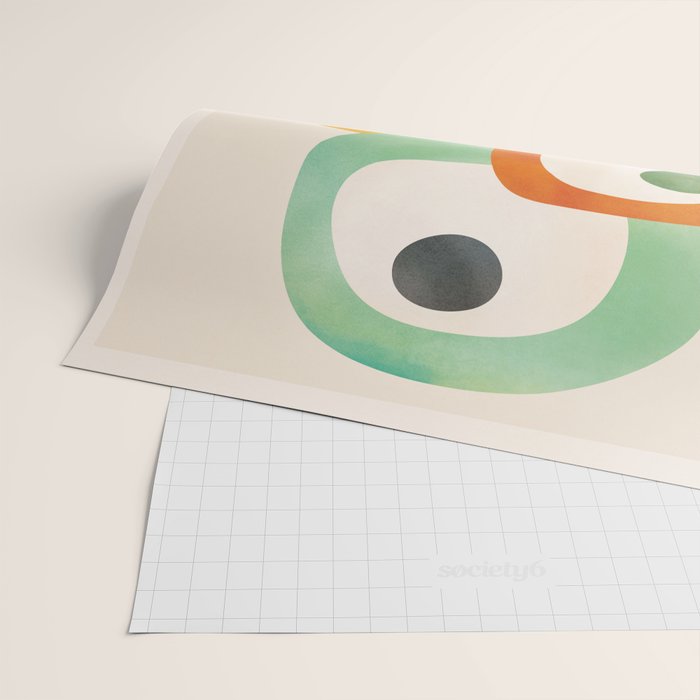 Mid-Century Modern Abstract Art 02 Wrapping Paper Gallery Image 2