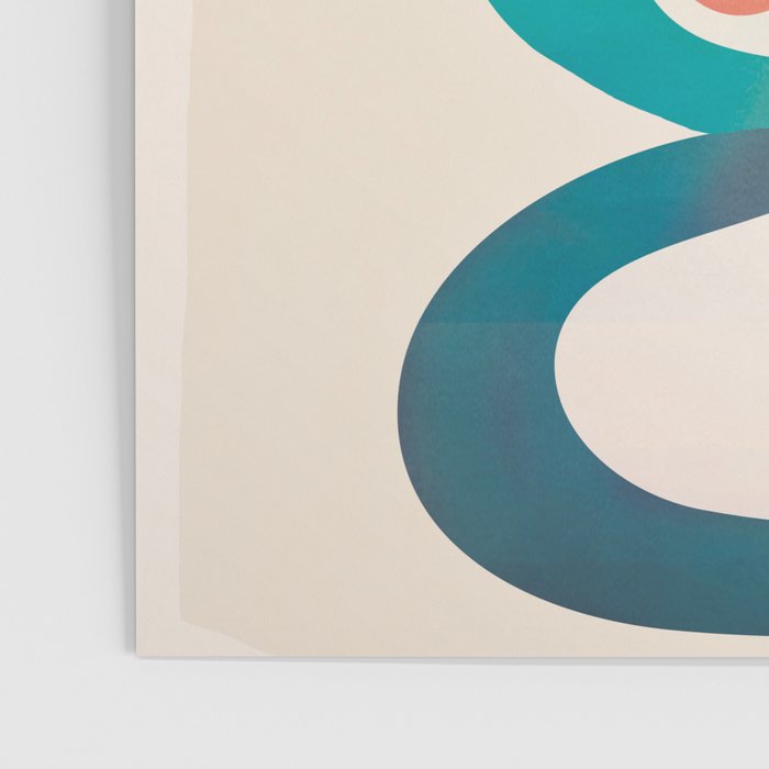 Mid-Century Modern Abstract Art 02 Poster Gallery Image 3