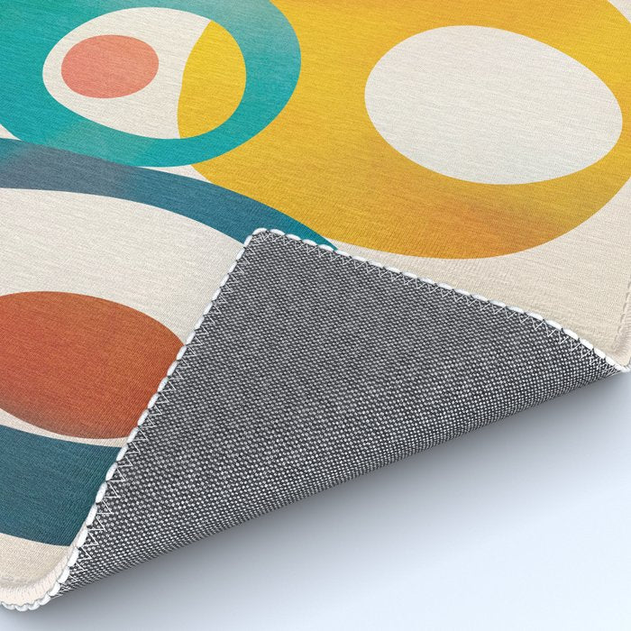 Mid-Century Modern Abstract Art 02 Rug Gallery Image 4