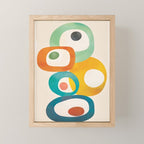 Mid-Century Modern Abstract Art 02 Mini Art Print Gallery Image 1