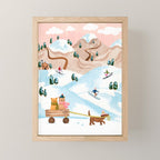 Winter Fun Mini Art Print Gallery Image 1