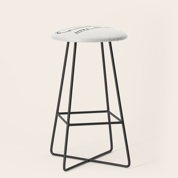 Nope, Not Today Stool Gallery Image 1