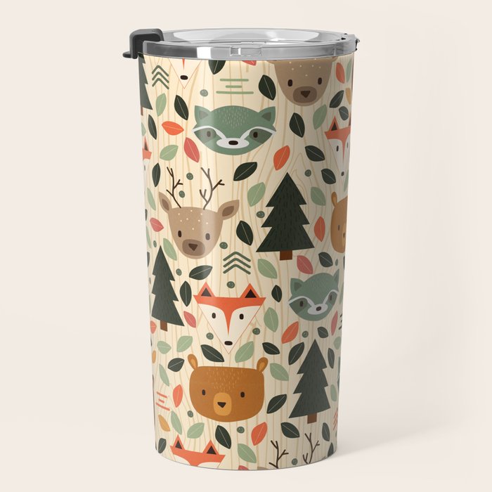 Woodland Creatures Travel Mug Gallery Image 3
