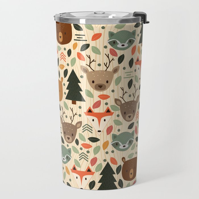 Woodland Creatures Travel Mug Gallery Image 2