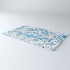 William Morris Strawberry Thief Woad Blue Rug Gallery Image 3