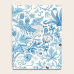 William Morris Strawberry Thief Woad Blue Notebook Gallery Image 4