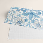 William Morris Strawberry Thief Woad Blue Wrapping Paper Gallery Image 2