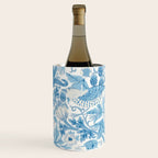 William Morris Strawberry Thief Woad Blue Wine Chiller Gallery Image 2