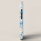 William Morris Strawberry Thief Woad Blue iPhone Case Gallery Image 2