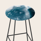 Surfers in Motion - Aerial Ocean Wave Photography Stool Gallery Image 2