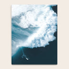 Surfers in Motion - Aerial Ocean Wave Photography Notebook Gallery Image 4